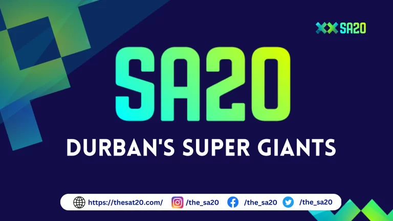 Durban’s Super Giants – Captain, Coach, Team and Schedule