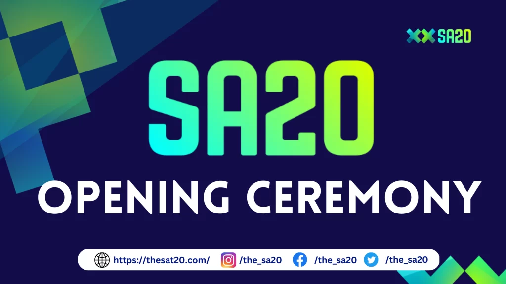 sa20 opening ceremony