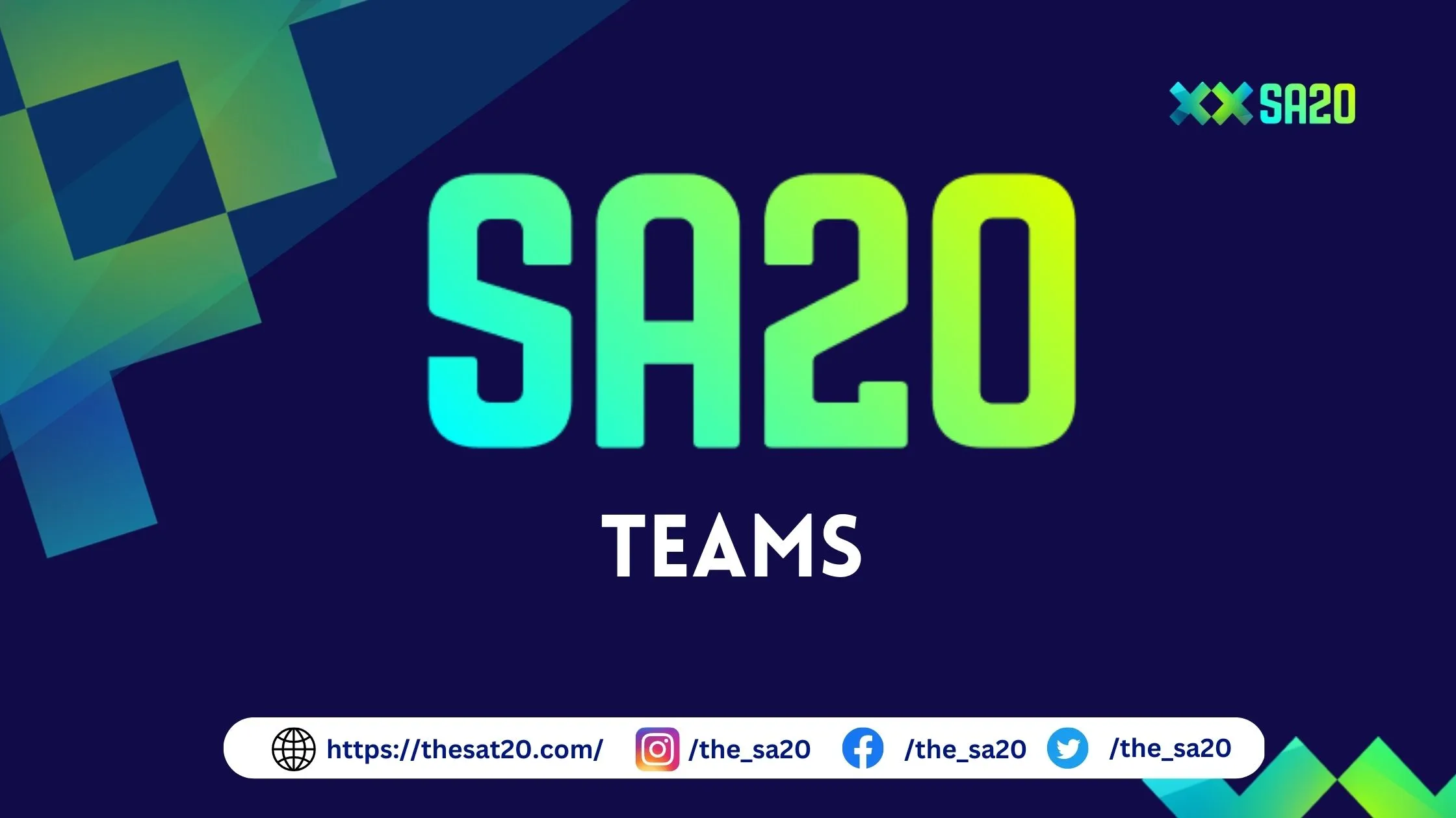 sa20 teams
