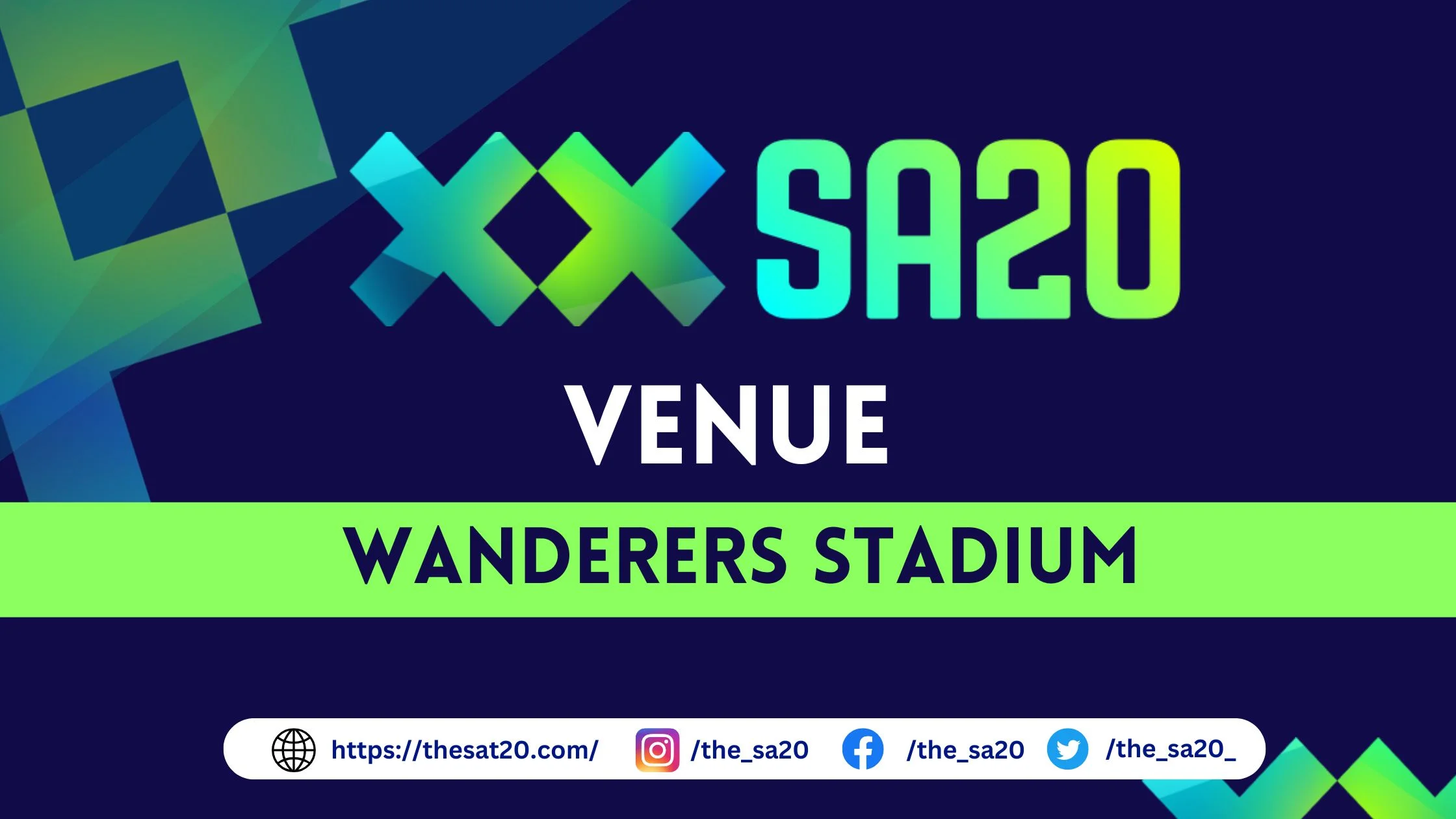 Wanderers Stadium Venue for sa20