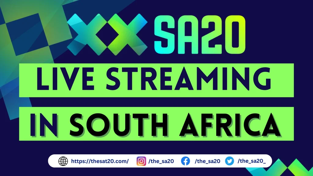 SA20 Live streaming in South africa (1)